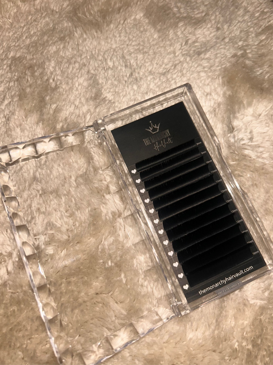 Volume Mink Lash Tray -Easy Fan (C-Mix Lengths)